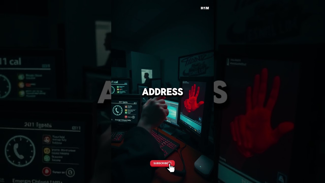 Звонок в службу 911 от меня самого 📞 Жуткий случай из реальной жизни #тайна #жуткий