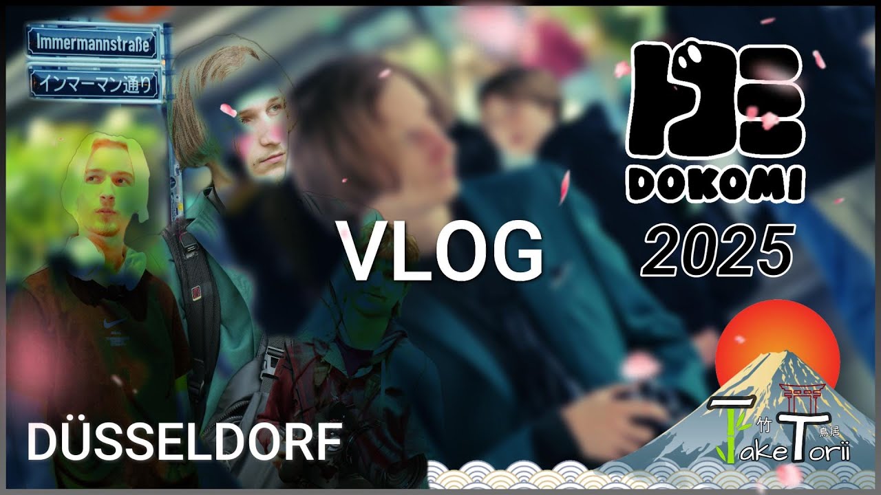 DoKomi 2025 / Düsseldorf Vlog [1/2] | Ankunft & 1. Tag