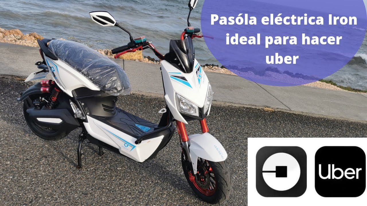 Un día de Uber en una pasola eléctrica (IRON X1) de Celeste Motors