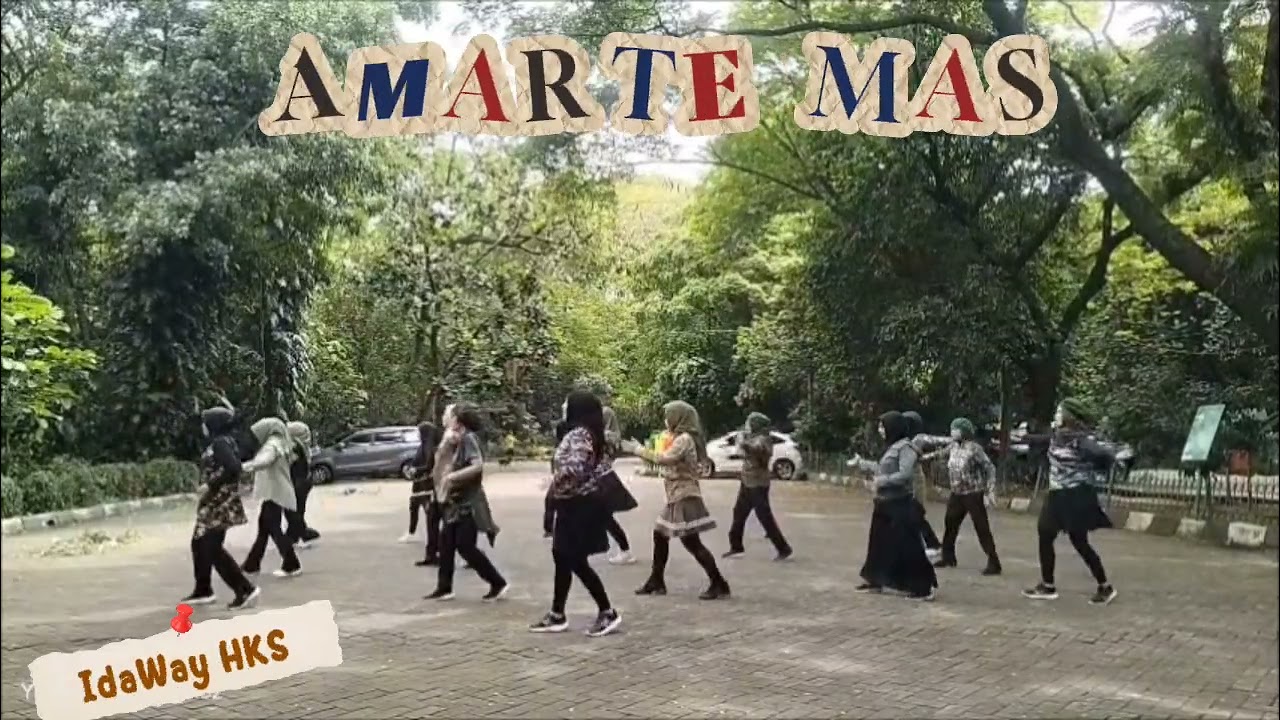 AMARTE MAS LineDance I Choreo Asbarebare & Rini Hukom I Demo IdaWay HKS