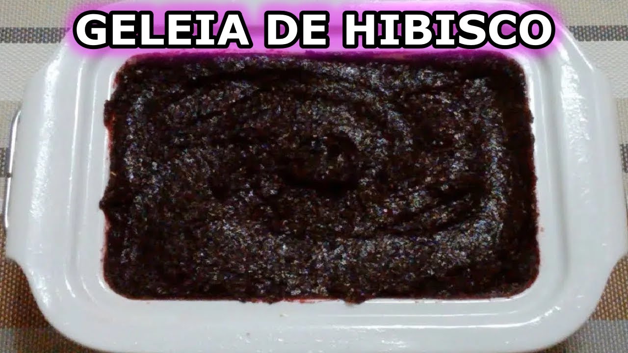 Geleia de Hibisco com Sabor de Manga #Receita Caseira 🌺 MARILENE SARAH FIALHO