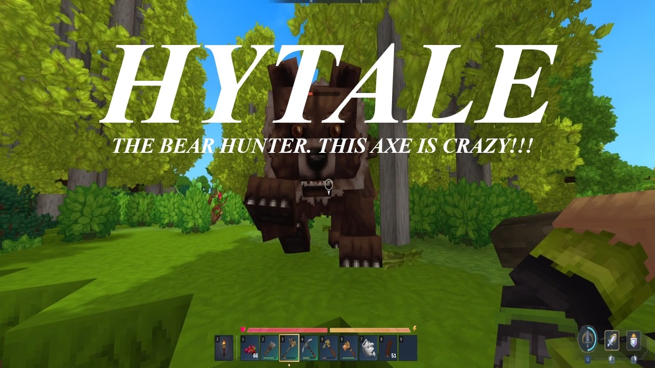 The Bear Hunter. This axe is crazy!!!