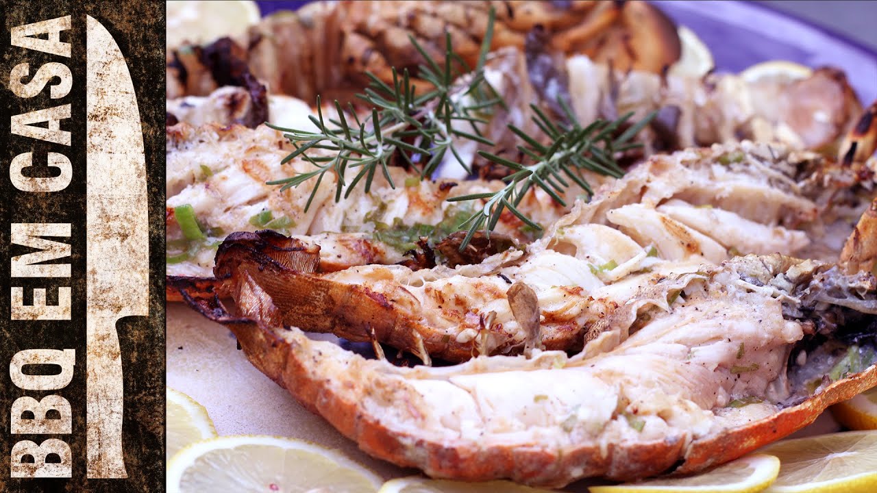 RECEITA DE LAGOSTA GRELHADA (GRILLED LOBSTER)