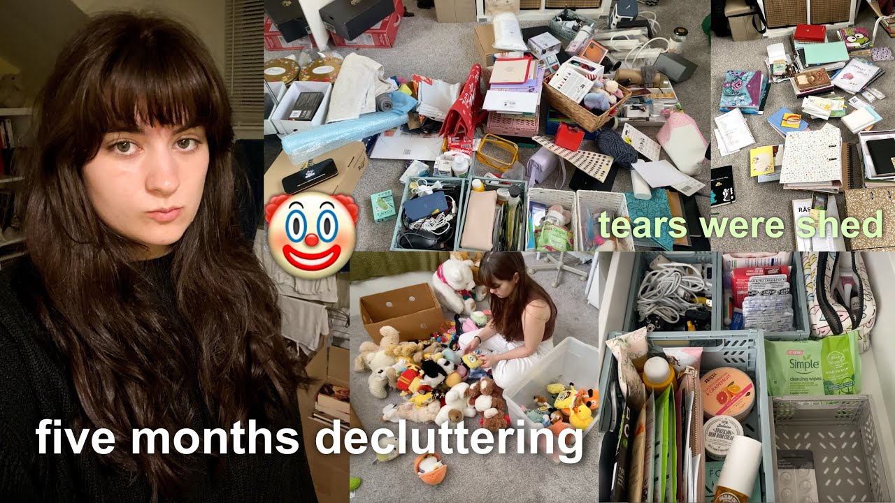 the great decluttering & organising of 2024 ✨