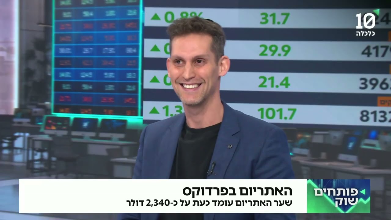 מולי רובינזון בערוץ הכלכלה 10 | שעת הביטקוין 18/03/2026