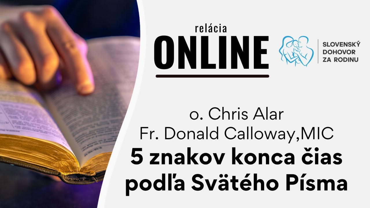 5 znakov konca čias podľa Svätého Písma