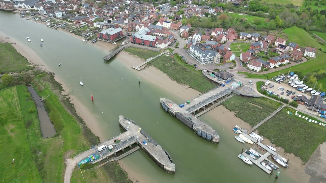 Flying my DJI Mini 3 pro drone at Wivenhoe Colchester Essex