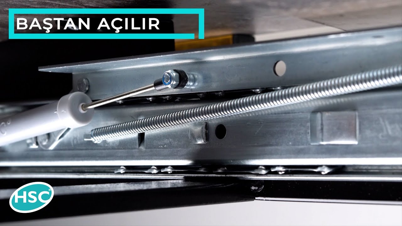 Baştan Açılır Masa Rayı