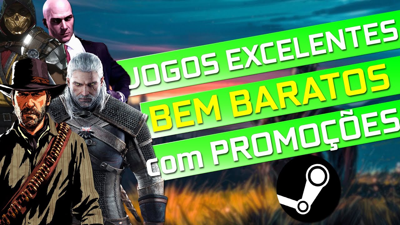JOGOS EXCELENTES em PROMO&Ccedil;&Otilde;ES (Bem BARATOS) na STEAM
