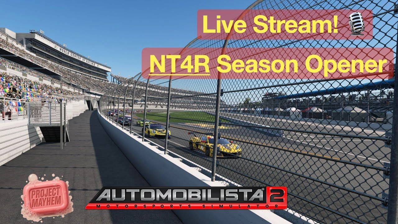 NT4R Cup | Automobilista 2 | GTE Class at Daytona Sports Car Course