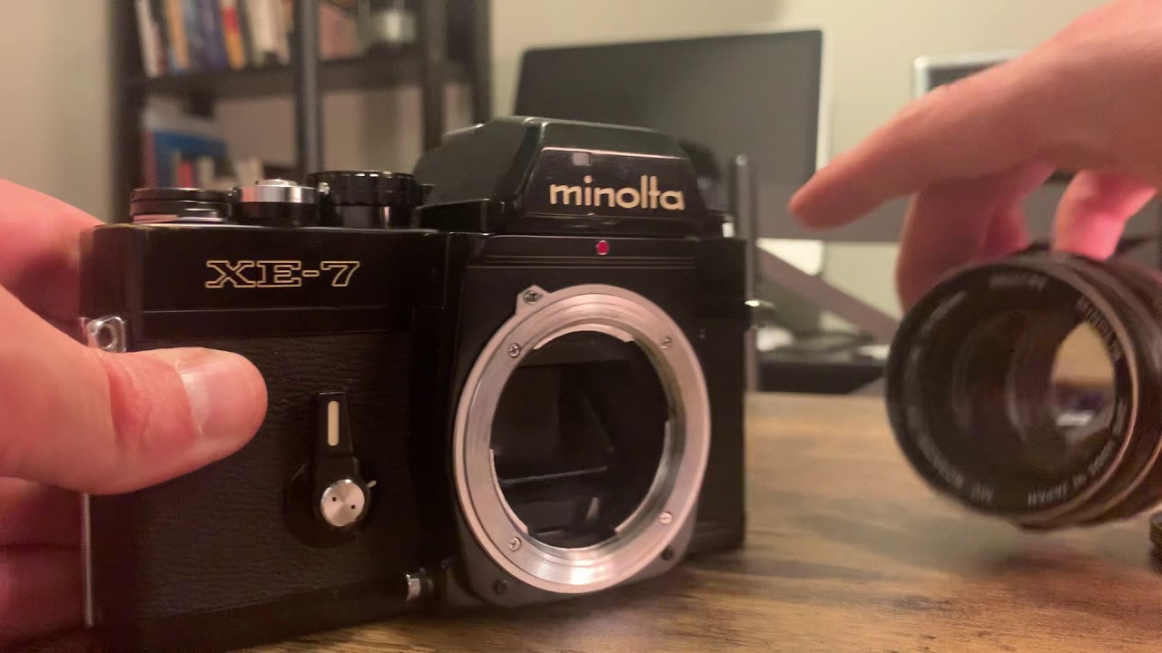 Minolta XE-7 with Rokkor f1.4