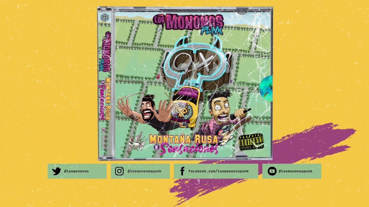 Los Mononos Punk - Montaña Rusa de Sensaciones (Full Álbum 2022)