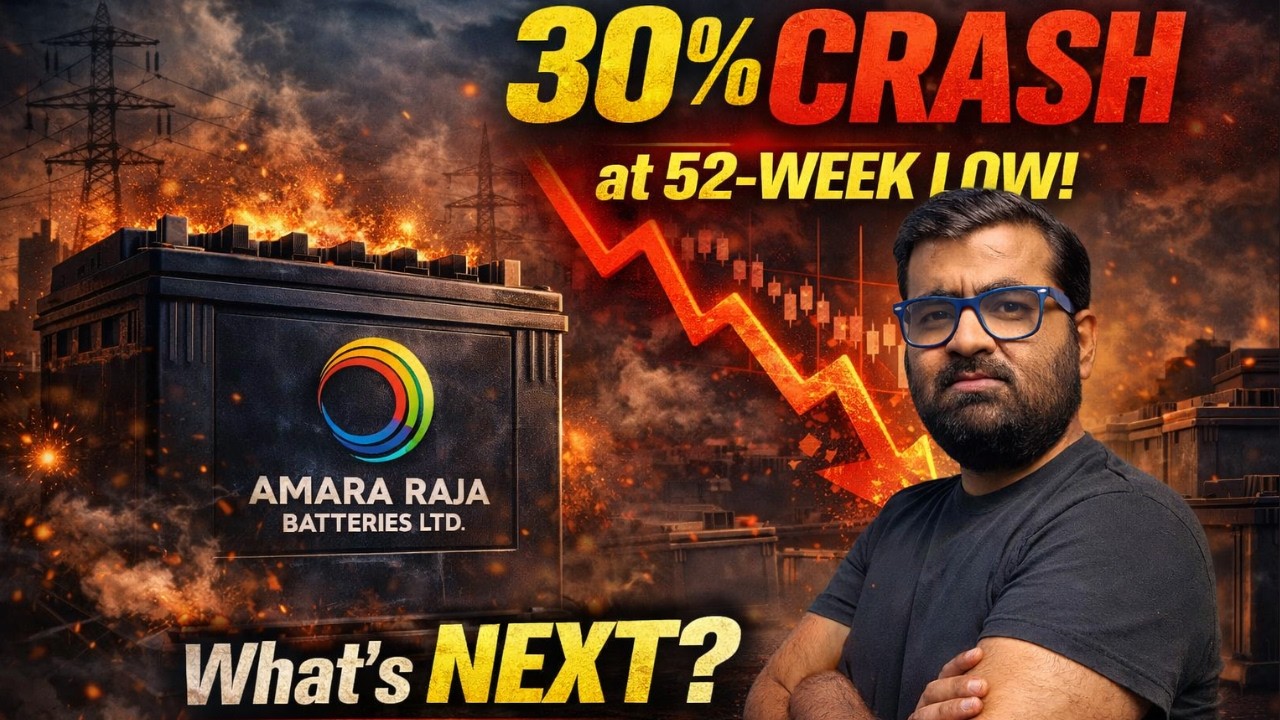Why Amara Raja Batteries Share Falling