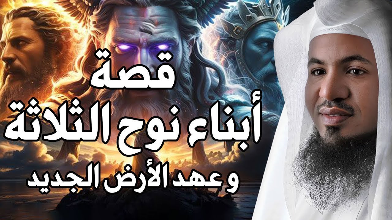 الشيخ محمد الشنقيطي🎙️قصة ابناء سيدنا نوح سام وحام ويافث✨ وماعلاقتهم بقوم عاد العمالقة ؟!