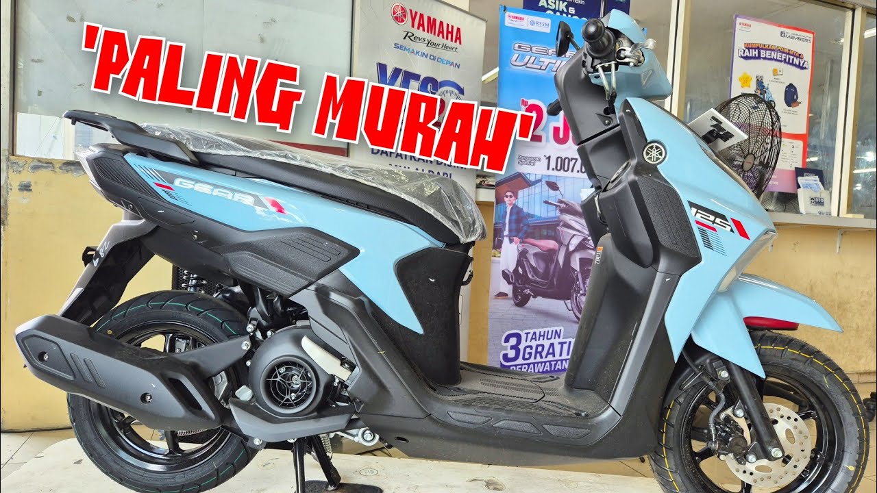 'Kokoh & Keren' | Yamaha GEAR ULTIMA standard Warna Dull BLUE /paling murah