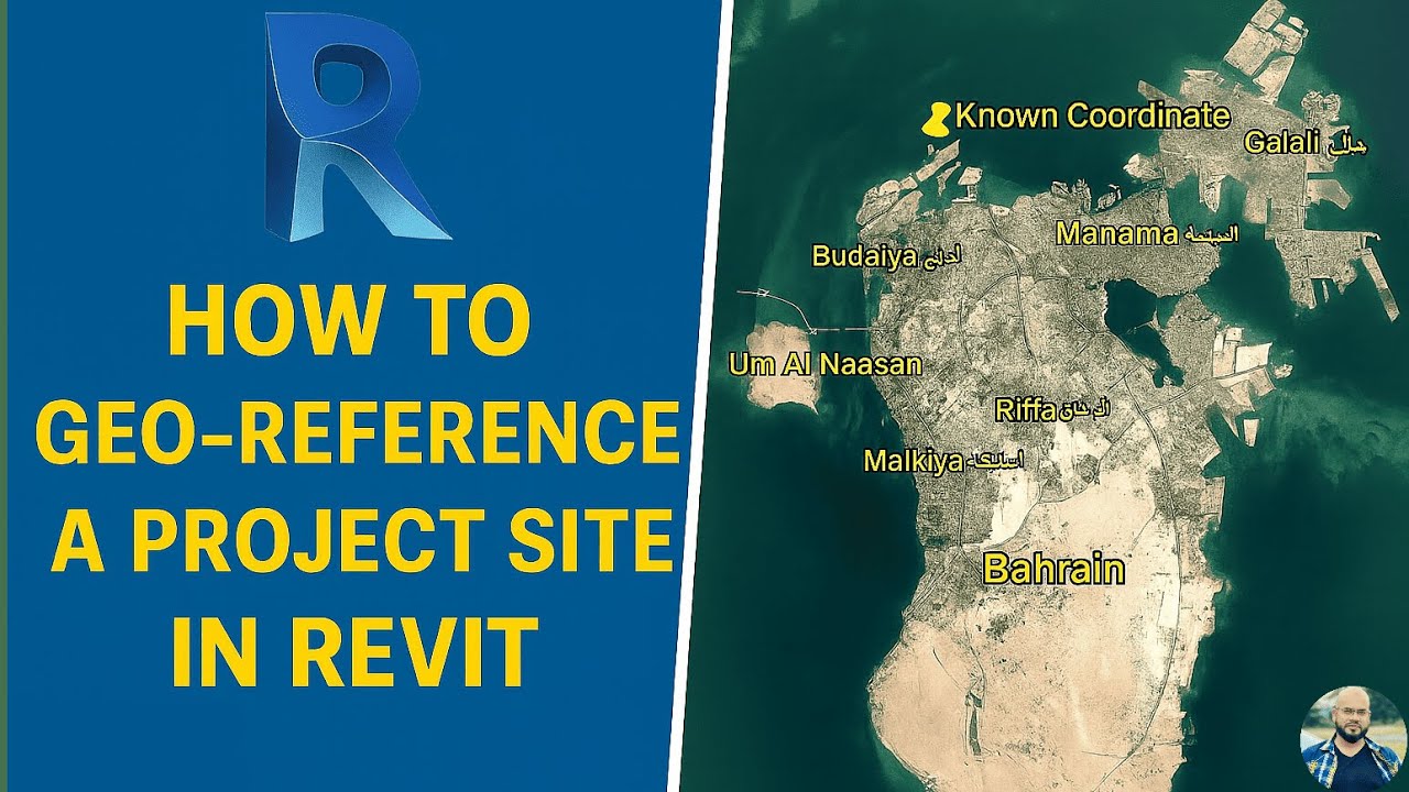 How to Geo-Reference a Project Site in Revit Using a Parcel Drawing | Geo-Referencing Part-1