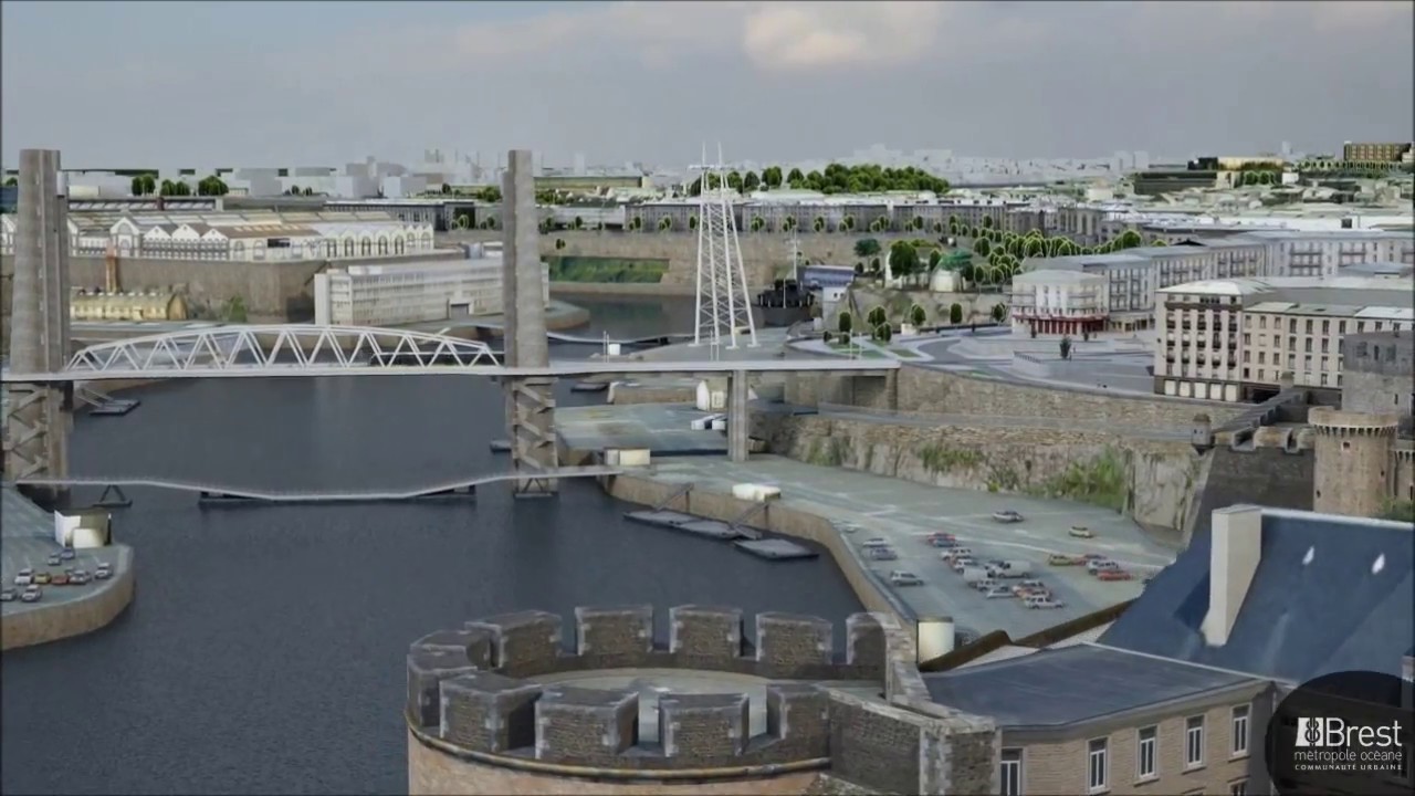 GéoPaysdeBrest - Présentation de la maquette 3D des Capucins (2013)