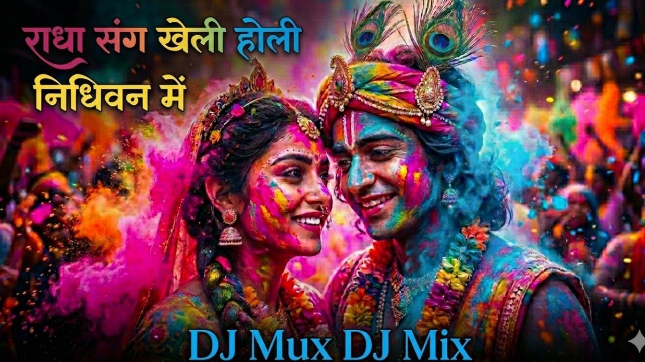 राधा संग खेली होली निधिवन में DJ Mix 2026 Radha Krishna Holi Special Song#RadhaKrishnaHoli#HoliDJMix