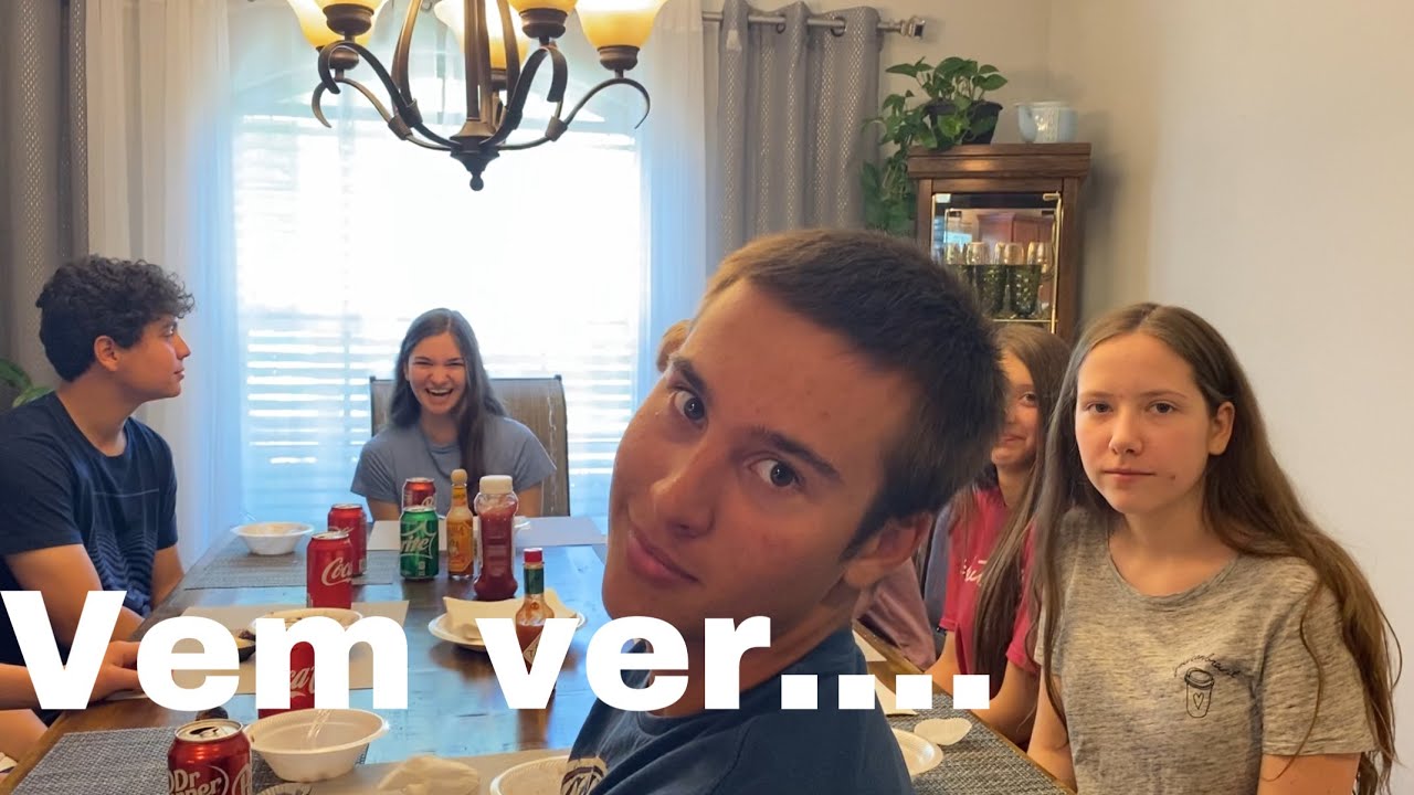 Americanos Experimentando Comida Brasileira