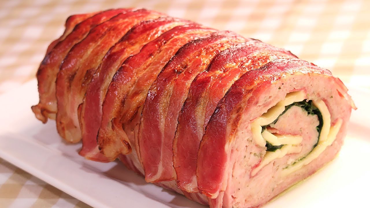 Rollo de Carne relleno con Jam&oacute;n y Queso