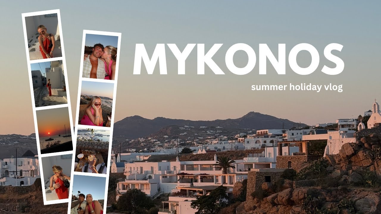 A DAY IN THE LIFE IN MYKONOS✨🌴🧿