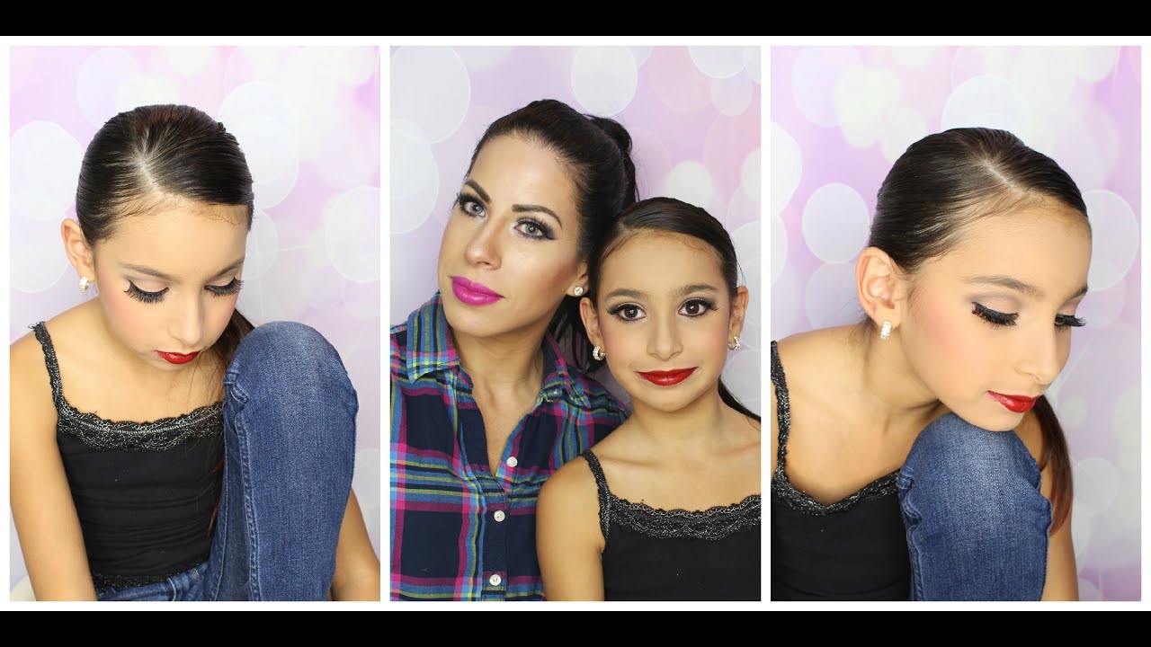 RECITAL MAKEUP AND HAIR TUTORIAL, DANCE MAKEUP COMPETITION Stage makeup