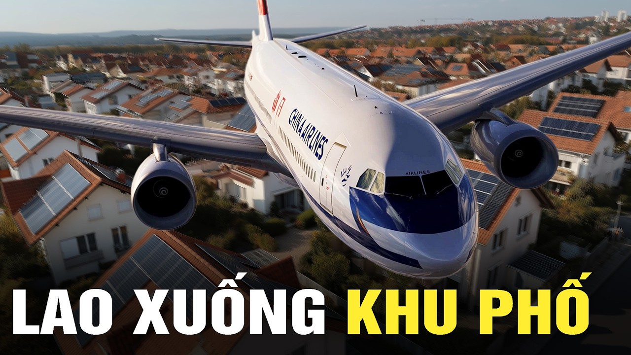 Thảm Hoạ Chuyến Bay 676 China Airlines - Phi Công Bất Cẩn Lao Thẳng Xuống Khu Dân Cư