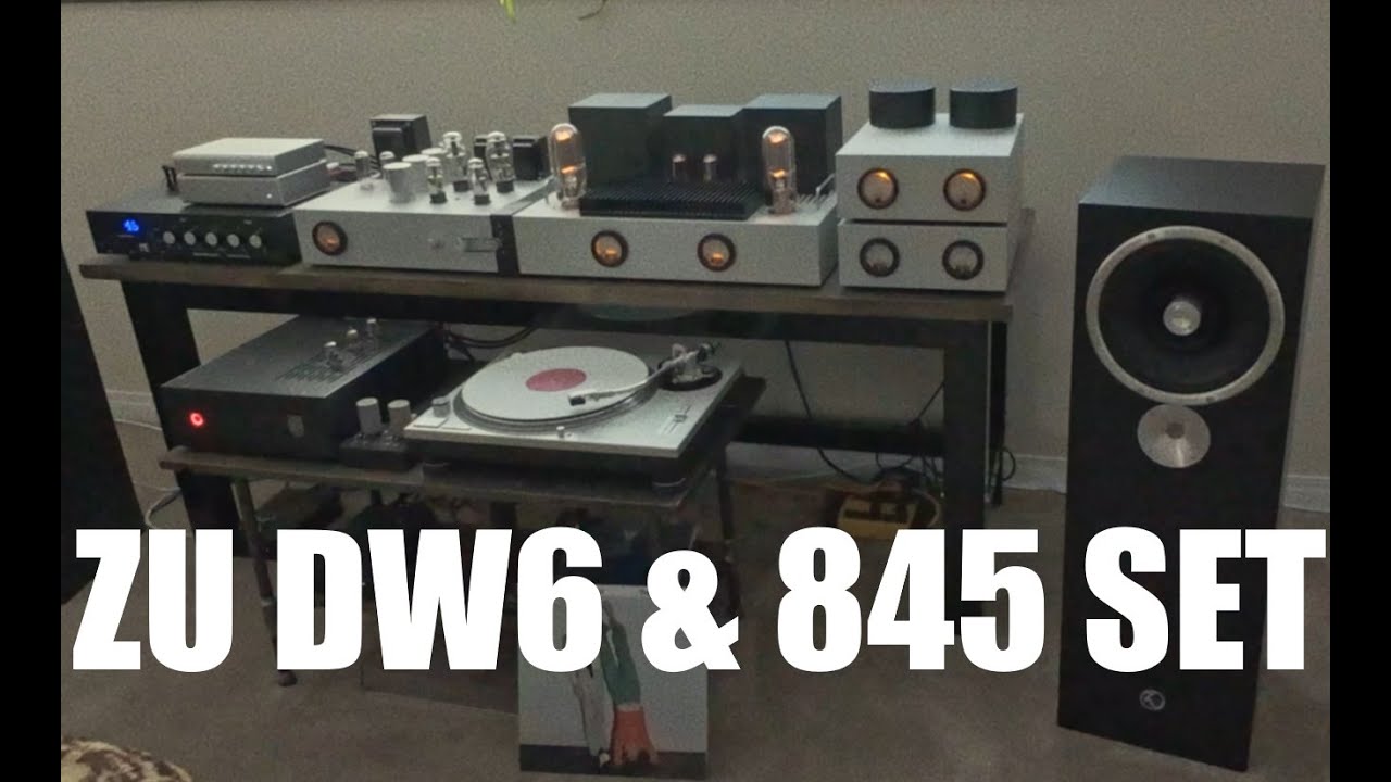 Zu Audio DW6 Superfly / RSL Speedwoofer 10S MKII / 845 SET Tube amp - COMPLETE