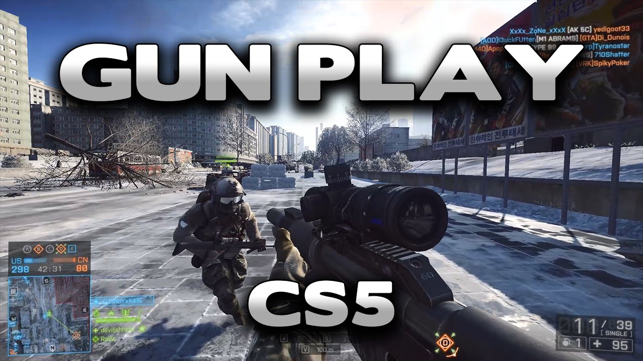 Battlefield 4 Gun Play : CS5