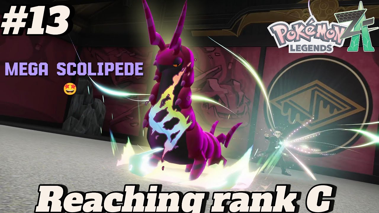 Pokémon Legends: Z-A (Part 13) - Rust syndicate leader and mega scolipede (No Commentary)