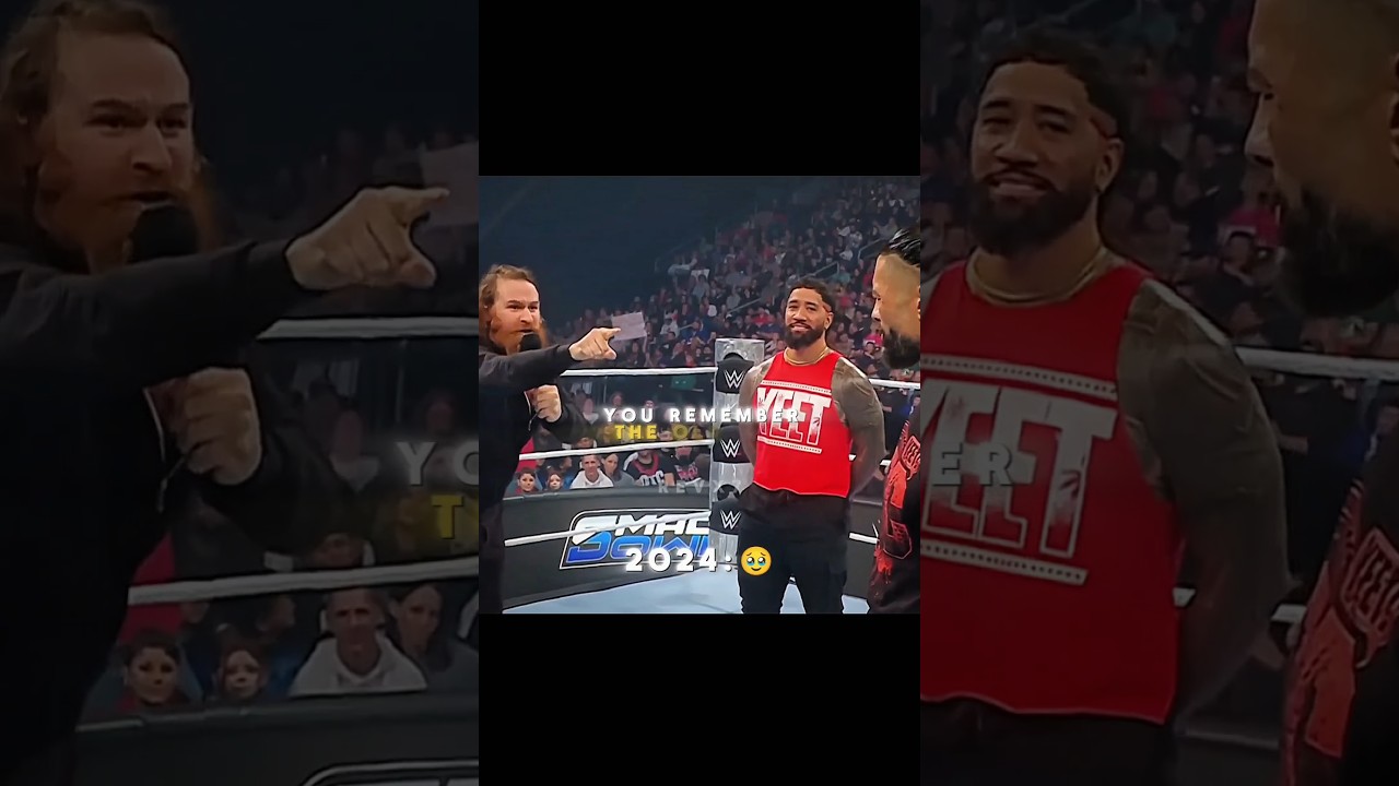 Roman Reigns & Sami Uso Then vs Now 🥹 Edit