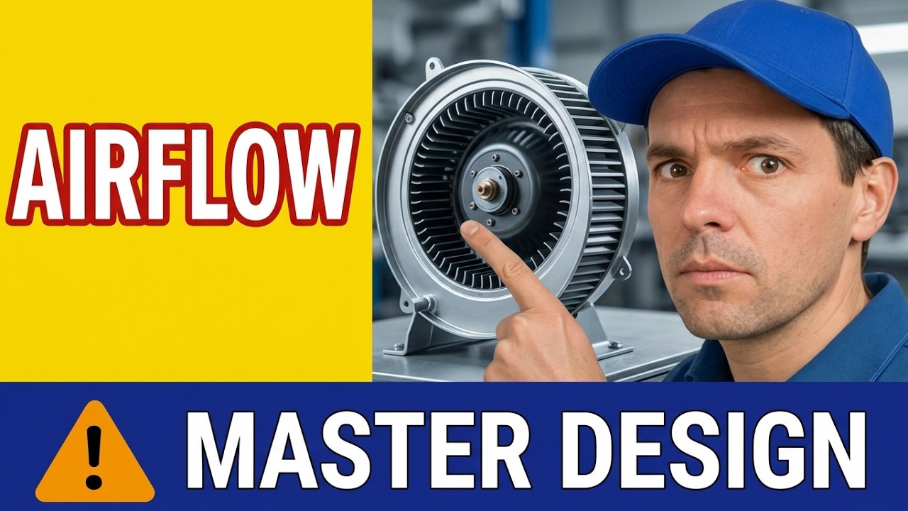 Centrifugal Fans Explained for HVAC Duct Design 🔥 Forward vs Backward vs Radial Selection, Pressure