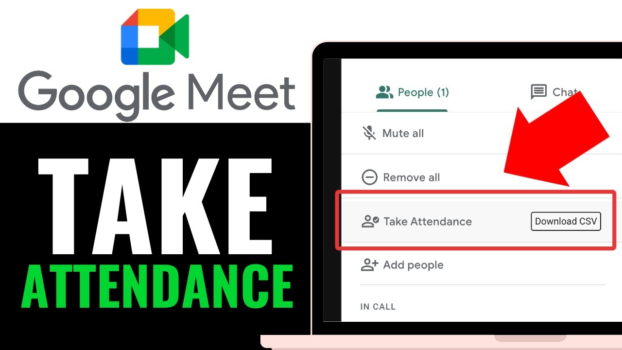 How to Take Attendance in Google Meet 2025 (EASY GUIDE)