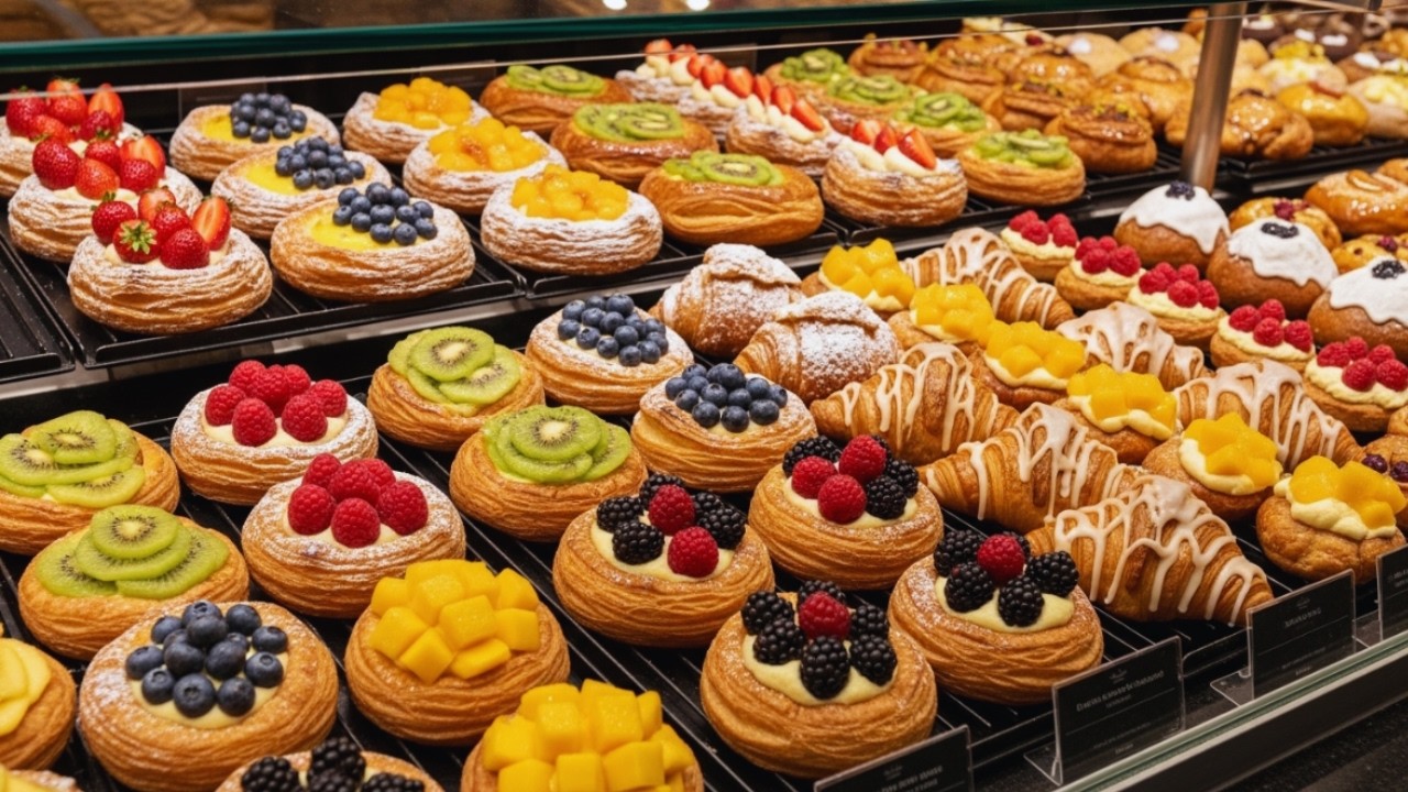 Watch Fresh Pastries Being Made | Bakery Tour
