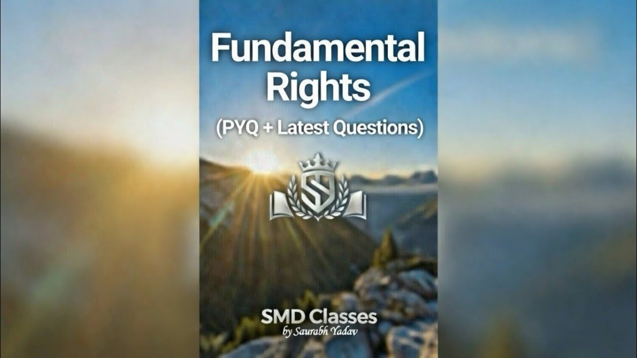 Topic: FRs (PYQs + Latest Questions),Follow SMD Classes for detailed discussion.