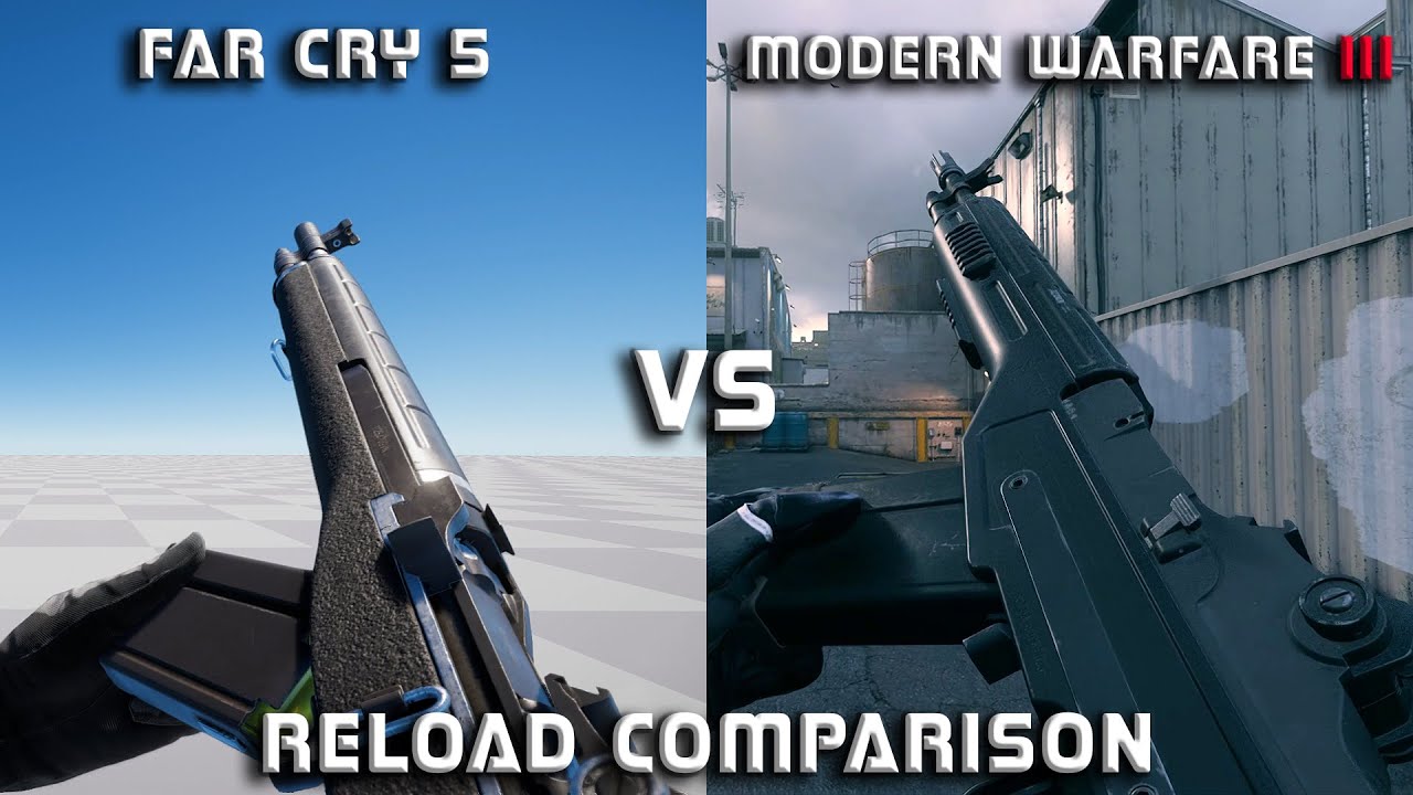 FAR CRY 5 VS CALL OF DUTY MODERN WARFARE III : RELOAD COMPARISON 4K