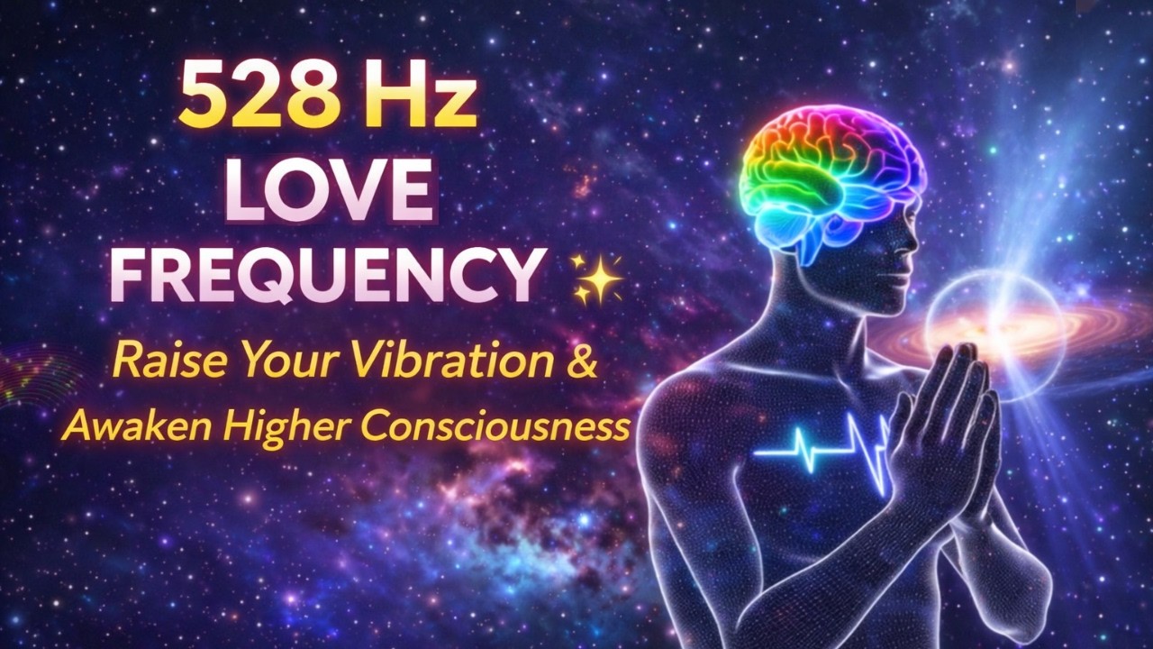 528 Hz Love Frequency 💫 Raise Your Vibration & Awaken Higher Consciousness #528hz