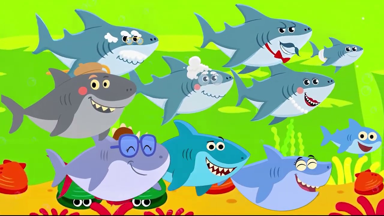 Baby Shark with Whole Family | Enjoy Baby Shark do do do Song with New Characters on Momonico 