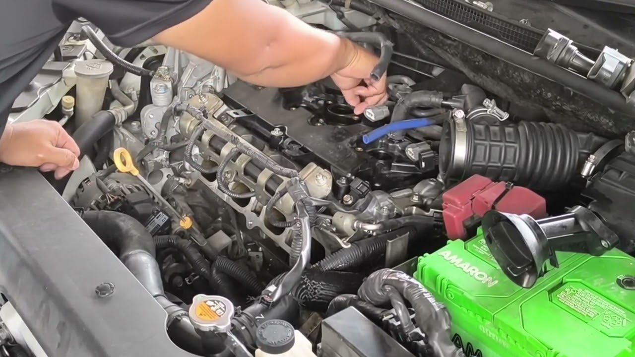 nissan sylphy 2014 valve cover gasket replacement