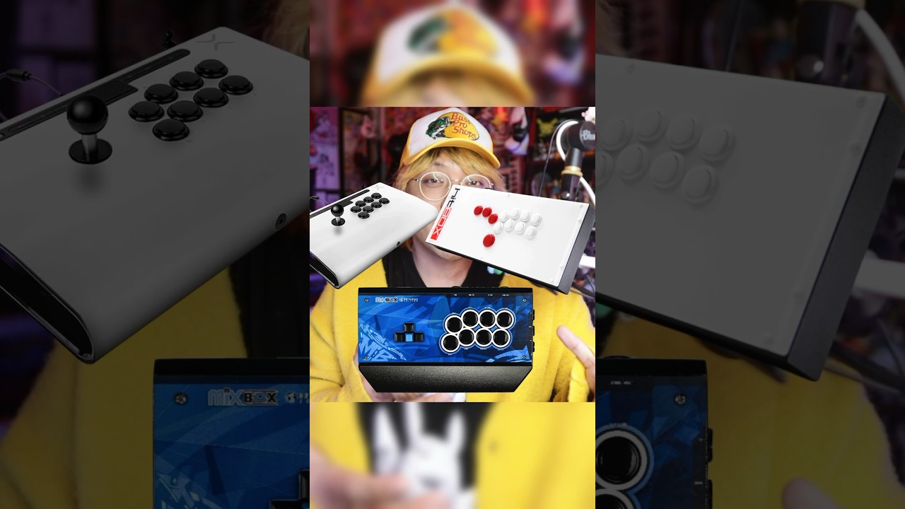 Fightstick, Mixbox или Hitbox? #fightstick #mixbox #hitbox #sf6