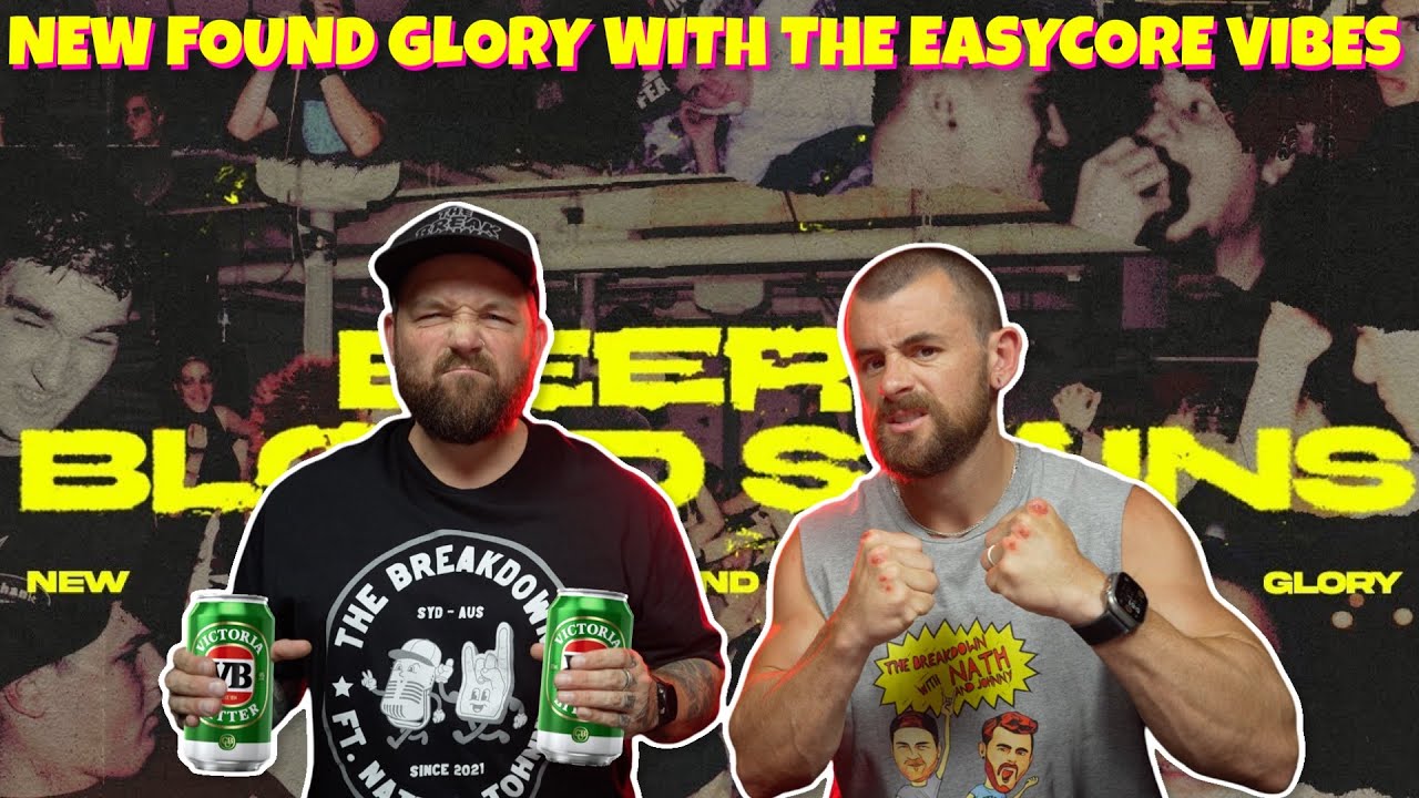 NEW FOUND GLORY BRINGING THE PUNCHES “Beer and Bloodstains | Nath and Johnny Reaction