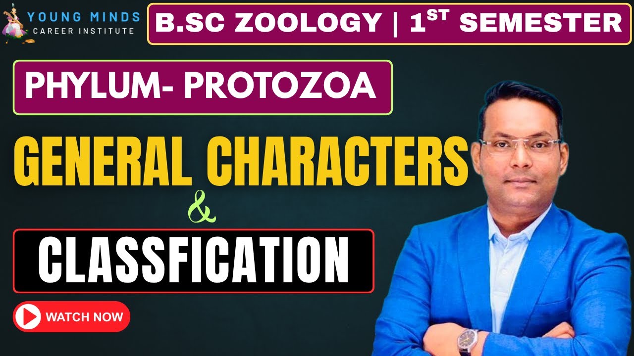 Phylum- Protozoa | General Characters & Classification