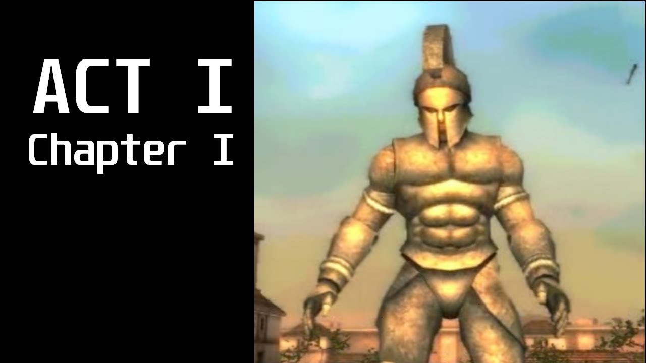 SPARTAN: TOTAL WARRIOR GC Walkthrough STAGE 1 - the Storm Breaks | Complete (All Secrets)