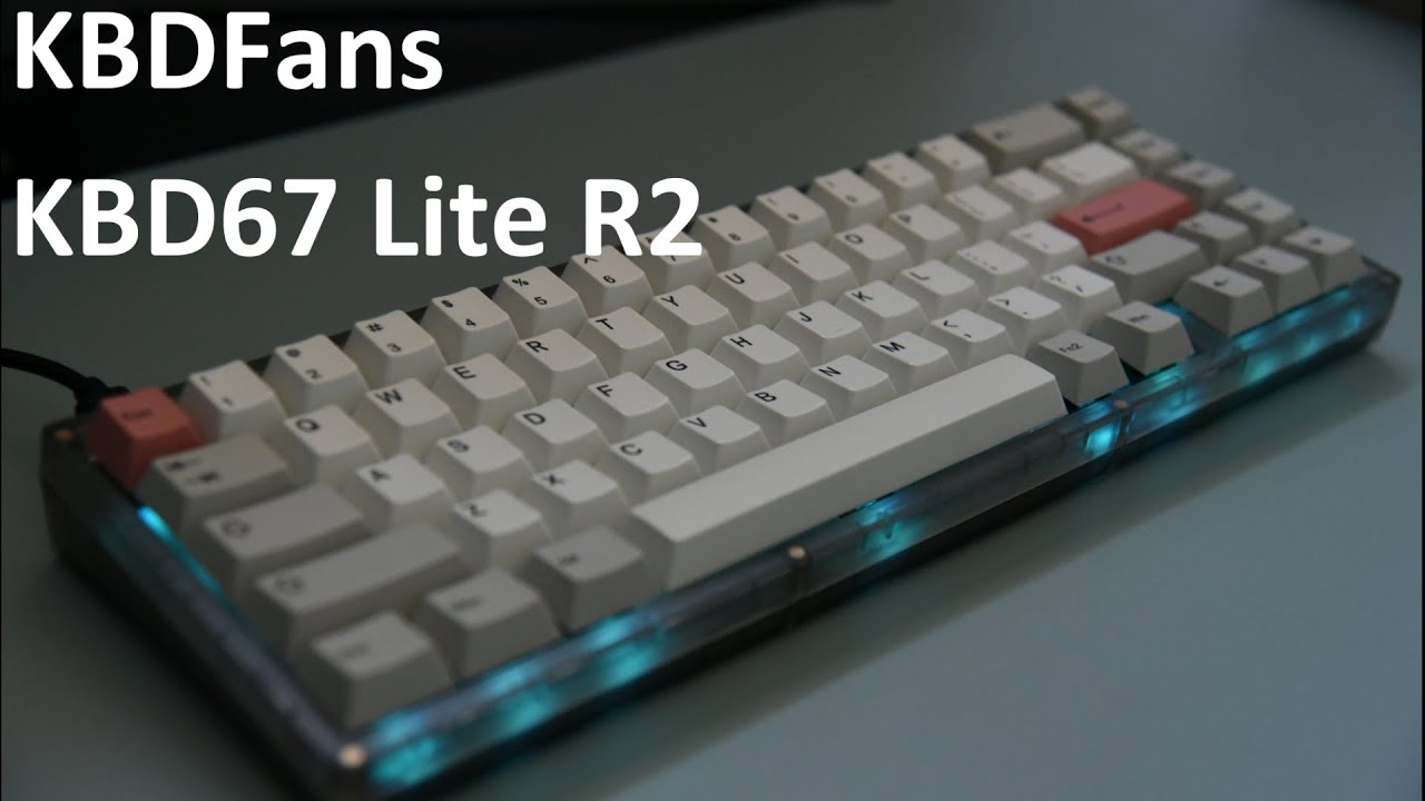KBD67 Lite R2 Build Walkthrough + Sound Test | JWK Moss