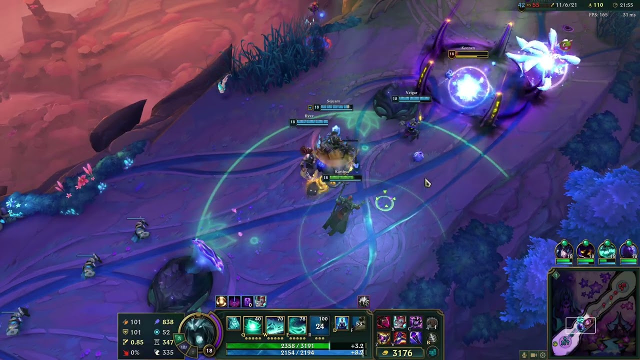 25 second karthus ult AP stacking   most fun karthus aram I have played