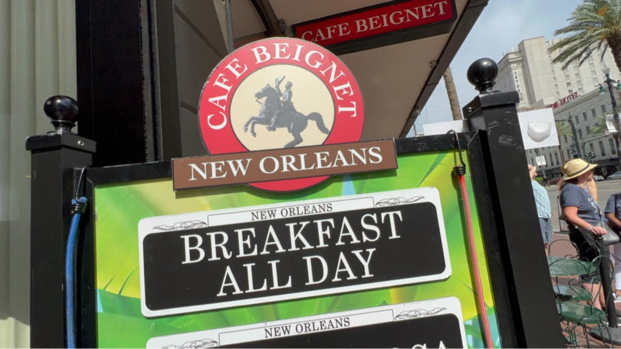 CAFE BEIGNET NEW ORLEANS #beignet #cafe #neworleans #yummyfood #travel #