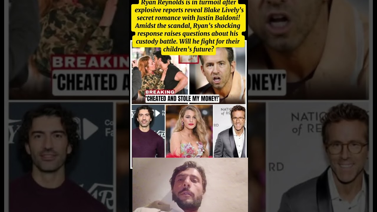 Ryan Reynolds BREAKS SILENCE on Blake Lively&rsquo;s Secret Romance with Justin Baldoni!