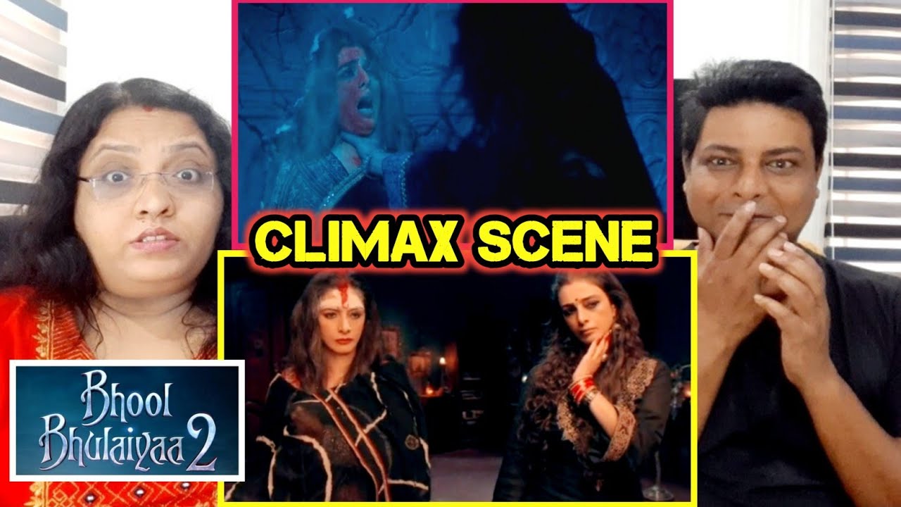BHOOL BHULAIYAA 2 Climax Scene 2 Reaction | Karthik, Tabu, Kiara, Rajpal | #bhoolbhulaiyaa2scene 10