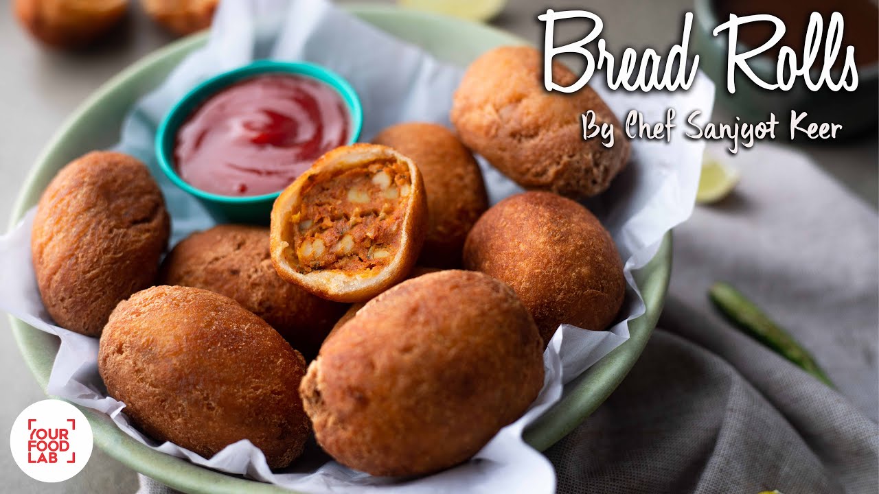 Bread Rolls Recipe | ब्रेड रोल | Chef Sanjyot Keer