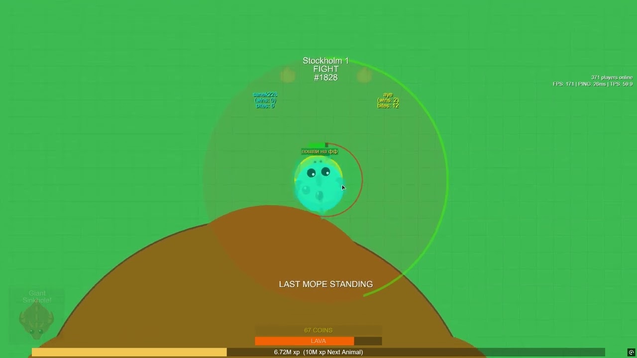 Mope.io - Destroying the toxic kid - neo